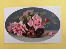 cpa beautiful LITHO signed by German illustrator Catharina KLEIN Roses picture