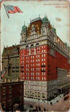 New York City Postcard Waldorf Astoria Hotel 1910 RP picture