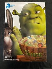 VTG Shrek’s (not donkey’s) Cereal Box General Mills 2003 Excellent Cond Not Flat picture