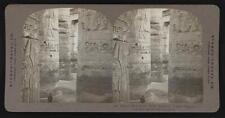 Great Hypostyle Hall Karnak upper Egypt Old Photo picture