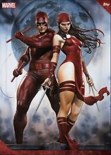 Topps Marvel Collect 2020 Variant Tilt - Daredevil & Elektra - Red SR [Digital] picture
