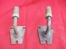 2 VINTAGE  INSULATOR PEGS-WALL MOUNT? picture