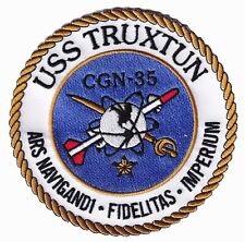 CGN-35 USS Truxtun Patch - Sew on, 4.5