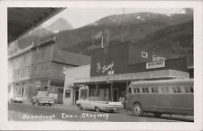 RPPC Postcard Sourdough Inn Skagway Alaska AK Vintage Cars picture