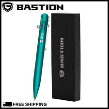 BASTION BOLT ACTION PERSONALIZED PEN Customized Engraved Aluminum Green Gift Pen picture