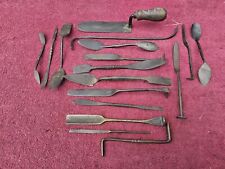Vintage Lot of 17 Sand Casting Tools  picture