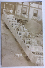 RPPC My Manitou Incline Cable Car photo postcard Manitou Springs Colorado 1939 picture