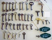 Vintage Antique Skeleton Keys Barrel / Clock / Cabinet (LOT OF41 ) Mix Size Keys picture