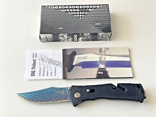 SOG TF-9 Trident Monogram Folding Knife Limited Edition 146/1000 USA 2008 picture