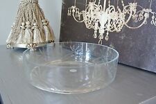 PARTYLITE PINEAPPLE GLASS CANDLE TRAY/BOWL FOR PILLAR, VINTAGE picture