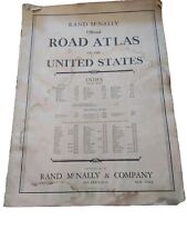 Rand McNally Official Road Atlas Of The U.S. 1934 picture