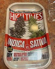 High Times Metal Rolling Tray - 10  By 7” / High Times Weed Cloning picture
