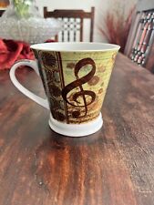 Vintage Pier 1 Imports Porcelain Wide Mouth Music Coffee, Tea cup picture