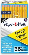 Paper Mate SharpWriter Mechanical Pencils | 0.7 mm #2 Pencil | Pencils for picture