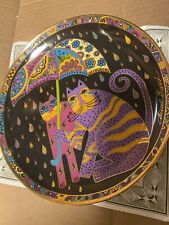 Franklin Mint- Laurel Burch And Three Other Cat Plates Lot Of 4. picture