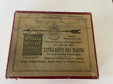 1880’s Antique M.A. Seed Glass Plated Negative, 16 Plates, See Description picture