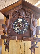 Antique Vintage Cuckoo Clock Parts NOT TESTED Unbranded picture