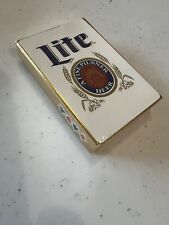 Miller Lite Playing Cards picture