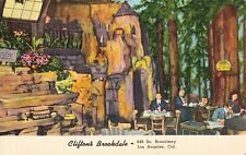 Los Angeles CA California, Clifton's Brookdale Restaurant, Vintage Postcard picture