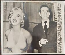 1960 Marilyn Monroe Original Gelatin Silver UPI Photo 8x10 'Let's Make Love' picture
