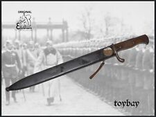 German Antique 1917 Carl Eickhorn Solingen WWI Bayonet with Scabbard picture