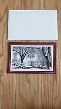 2010 President Barack Obama Official White House Christmas Card picture