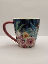 Ceramic Floral Coffee Mug Sweet Salt Spray New In Box picture