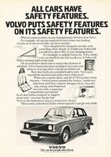 1975 Volvo 244 Safety Features Original Advertisement Print Art Car Ad J60 picture