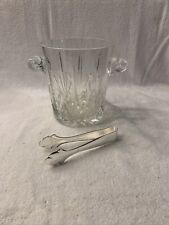 WATERFORD MARQUIS Crystal Ice Bucket /Handles ~ Excellent picture