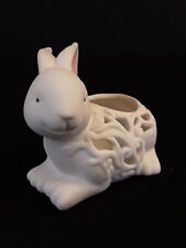 Bunny Rabbit Cutout Votive Candle Holder Easter picture