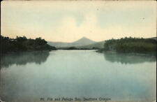 Mt Pitt and Pelican Bay ~ Southern Oregon ~ 1913 to WL Halley Medford OR picture
