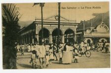 Vintage Postcard 1920s El Salvador La Finca Modelo Libreria Universal Photo picture