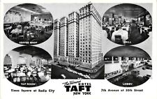 Vintage Postcard- Hotel Taft, New York. 1960s picture