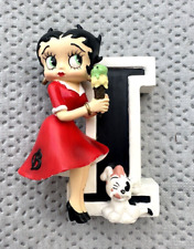 VINTAGE BETTY BOOP LETTER I ICE CREAM 2005 KING FEATURES MINI FIGURINE. WESTLAND picture
