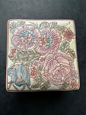 Superb French Antique Boudoir Porcelain Box  3.75