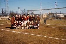Vtg 1950's Photo Slide Soccer Team X3S009 picture