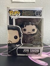 Funko POP GOT Jon Snow #07 Beyond The Wall Exclusive HBO (Glittered W/ Snow) picture