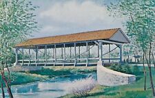 Germantown Covered Bridge, Ohio - Inverted Bow String Suspension picture