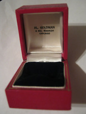 Historic 5 N Wabash Chicago 1910 Kesner Building Jewelry Ring Box of AL. Goldman picture