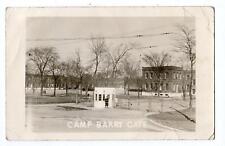 1949 RPPC*WAUKEGAN ILLINOIS*CAMP BARRY GATE*MILITARY*REAL PHOTO POSTCARD picture