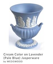 Wedgwood Pale Blue Jasperware Vase/Urn  picture