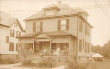 G52/ Holyoke Massachusetts RPPC Postcard 1907 Home Residence picture