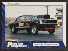 1968 Shelby Mustang 1990's Pony Car Performance Card #43 (NM) picture