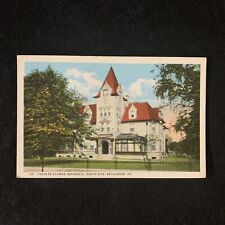 Bethlehem PA-Pennsylvania, Charles Schwab Residence South Side Vintage Postcard picture
