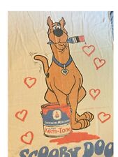 Vintage 1970s Scooby Doo Sherwin Williams Beach Towel Advertising Cannon Cotton picture