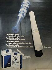 1972 Parliament Cigarettes 100s Holder Recessed Filter Tobacco Vintage Print Ad picture