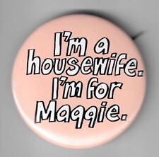 Washington Senator Warren 'Maggie' Magnuson Button from 1968 Clean 2 1/4