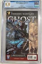 MODERN WARFARE #1 1st CALL of DUTY Jim Lee 2010 CGC 9.9 TOP CENSUS (1 of 1) picture