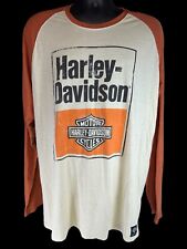 Harley  Davison Jersey Style Long Sleeve Size XXL picture
