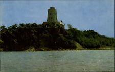 Oklahoma Marietta Tower Lake Murray Meteorite Hexahedrite ~ 1959 postcard sku331 picture